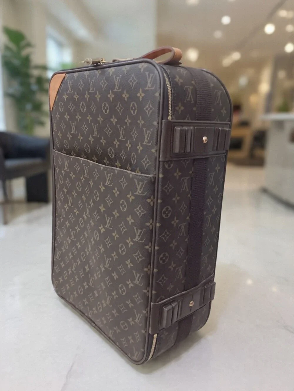 Louis Vuitton Pegase 55 Monogram Rolling Luggage Carry-On ✨️EUC✨️Tag & Lock